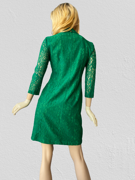 šaty elegantné zelené Rinascimento