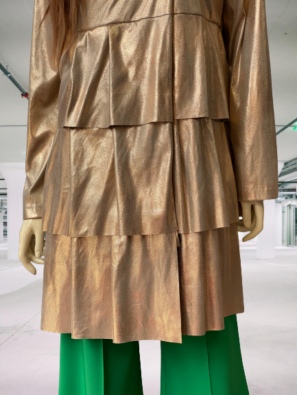kabát kožený prechodný Rinascimento