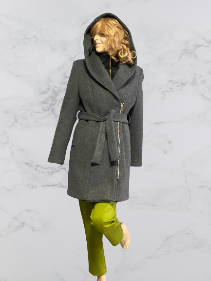 kabát luxusný zimný Rinascimento