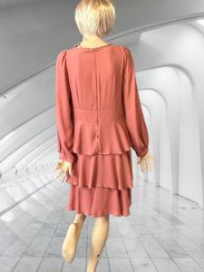 šaty krátke s volánmi Rinascimento