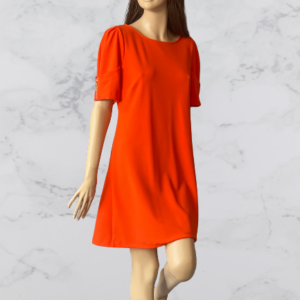 šaty voľné oranžové Rinascimento