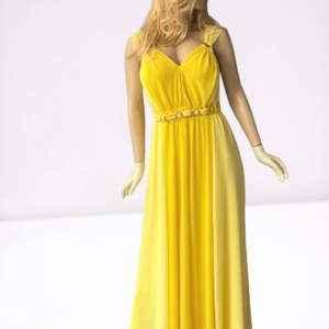 šaty žlté dlhé Rinascimento