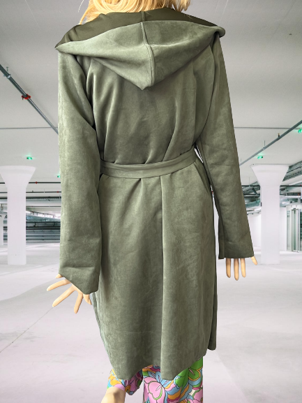 kabát prechodný zelený Rinascimento