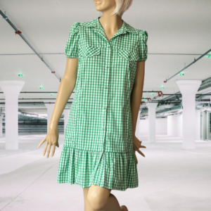 šaty s vreckami zelené Rinascimento