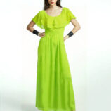 šaty dlhé zelené Rinascimento