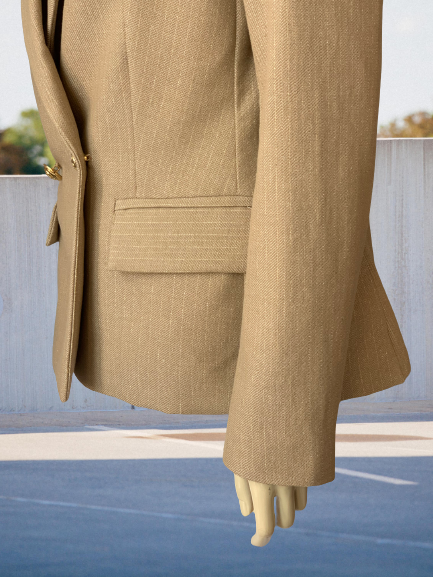 kabát - sako s prúžkom Rinascimento