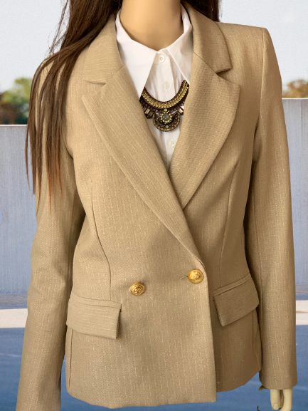 kabát - sako s prúžkom Rinascimento