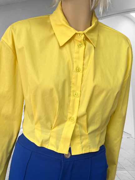 košeľa žltá Rinascimento