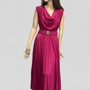 šaty lurexové ružové Rinascimento