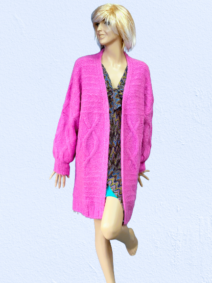 sveter pletený ružový Rinascimento