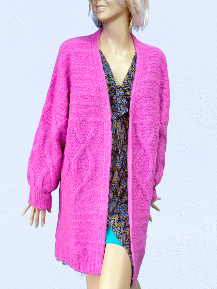 sveter pletený ružový Rinascimento