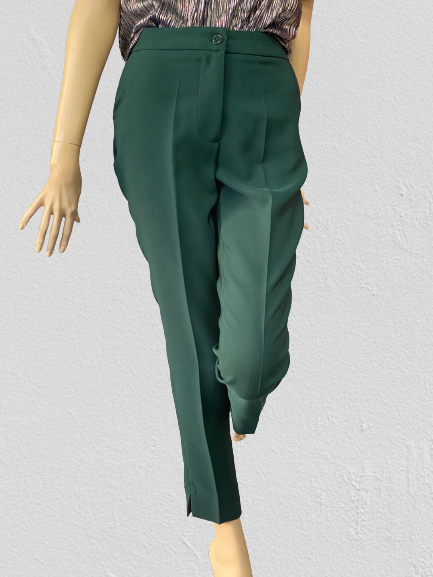 nohavice elegantné zelené Rinascimento