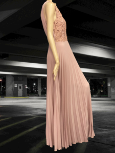 šaty spoločenské plisované Rinascimento