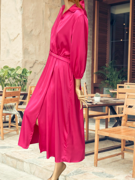 šaty na denné nosenie ružové Rinascimento