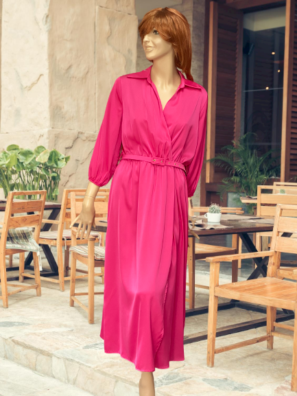 šaty na denné nosenie ružové Rinascimento