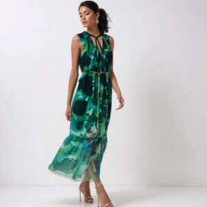 šaty zelené dlhé Rinascimento