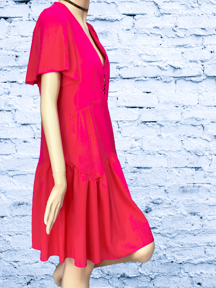 šaty tunikové ružové Rinascimento