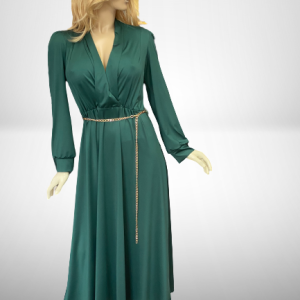 šaty na denné nosenie zelené Rinascimento