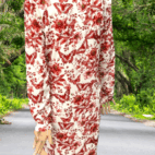 šaty s motýľmi letné Rinascimento