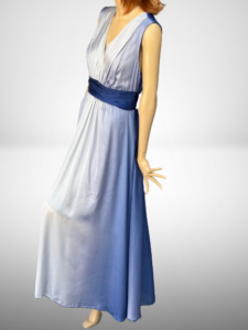 šaty tieňované modré Rinascimento