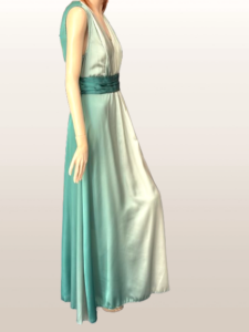 šaty tieňované zelené Rinascimento