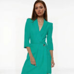 šaty s retiazkou zelené Rinascimento