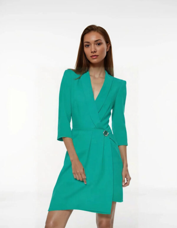 šaty s retiazkou zelené Rinascimento