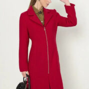 kabát so zipsom vlnený Rinascimento