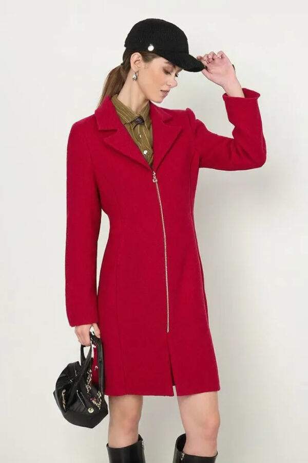 kabát so zipsom vlnený Rinascimento