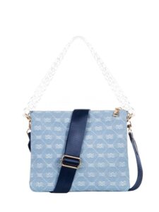 kabelka rifľová modrá Rinascimento