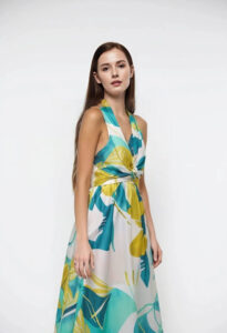 šaty hodvábne dlhé Rinascimento