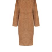 kabát kožušinový - baránok svetlý Rinascimento