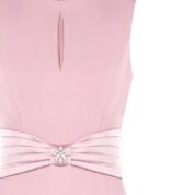 šaty so saténovou pásovkou puzdrové Rinascimento