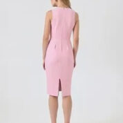 šaty so saténovou pásovkou puzdrové Rinascimento