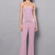 nohavice so saténovou pásovkou Rinascimento