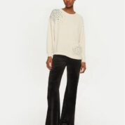 mikina s kamienkami svetlá Rinascimento