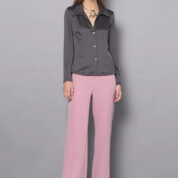 blúzka s náhrdelníkom luxusná čierna Rinascimento