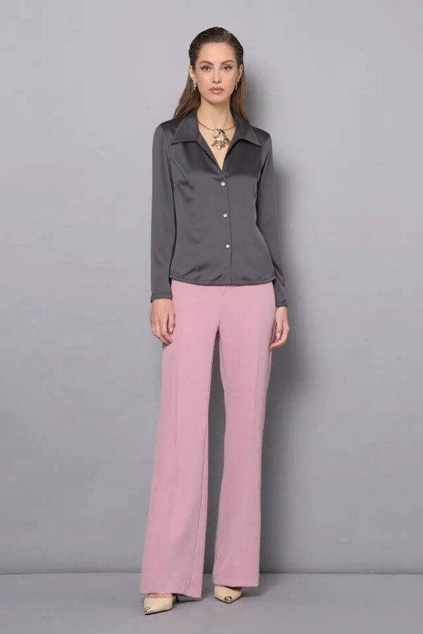 blúzka s náhrdelníkom luxusná čierna Rinascimento