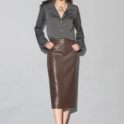 blúzka s náhrdelníkom luxusná čierna Rinascimento