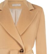 kabát maxi dlhý béžový Rinascimento