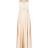 šaty dlhé spoločenské zlatisté Rinascimento