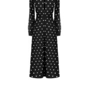 šaty s bodkami elegantné Rinascimento