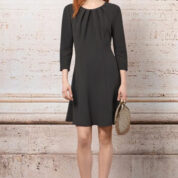 šaty čierne elegantné krátke Rinascimento