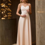 šaty dlhé spoločenské zlatisté Rinascimento