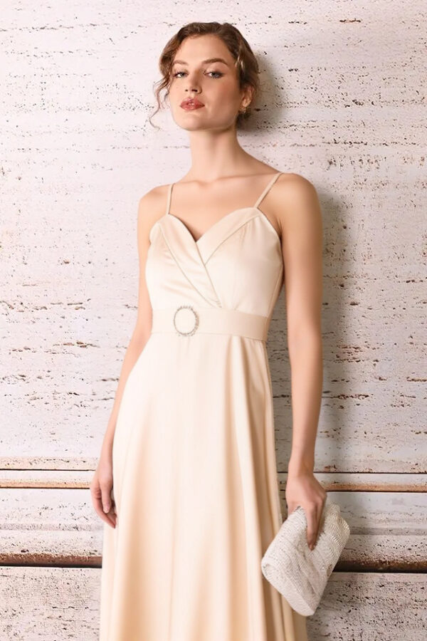 šaty dlhé spoločenské zlatisté Rinascimento