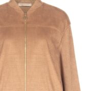 bunda bomber z imitácie jelenej kože Rinascimento