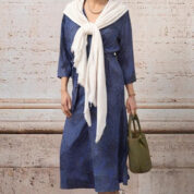 šál strieborný lurexový Rinascimento