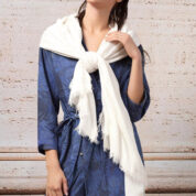 šál strieborný lurexový Rinascimento