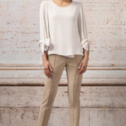 blúzka s mašľami na rukávoch svetlá Rinascimento