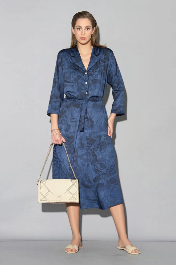 šaty s opaskom košeľové Rinascimento